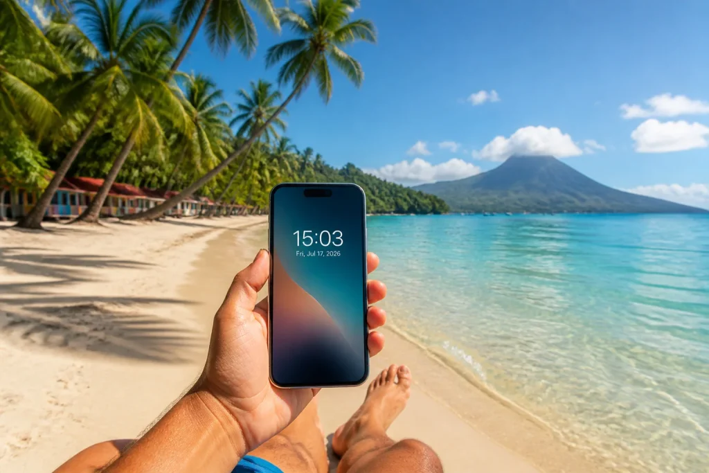 Detente en martinique heure parfaite