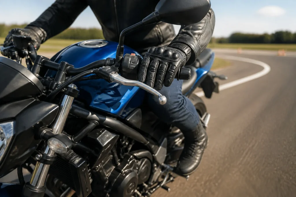 Maitrise des vitesses moto